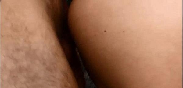  Quick fuck outdoors slut bends over and spreads cheeks than swallows